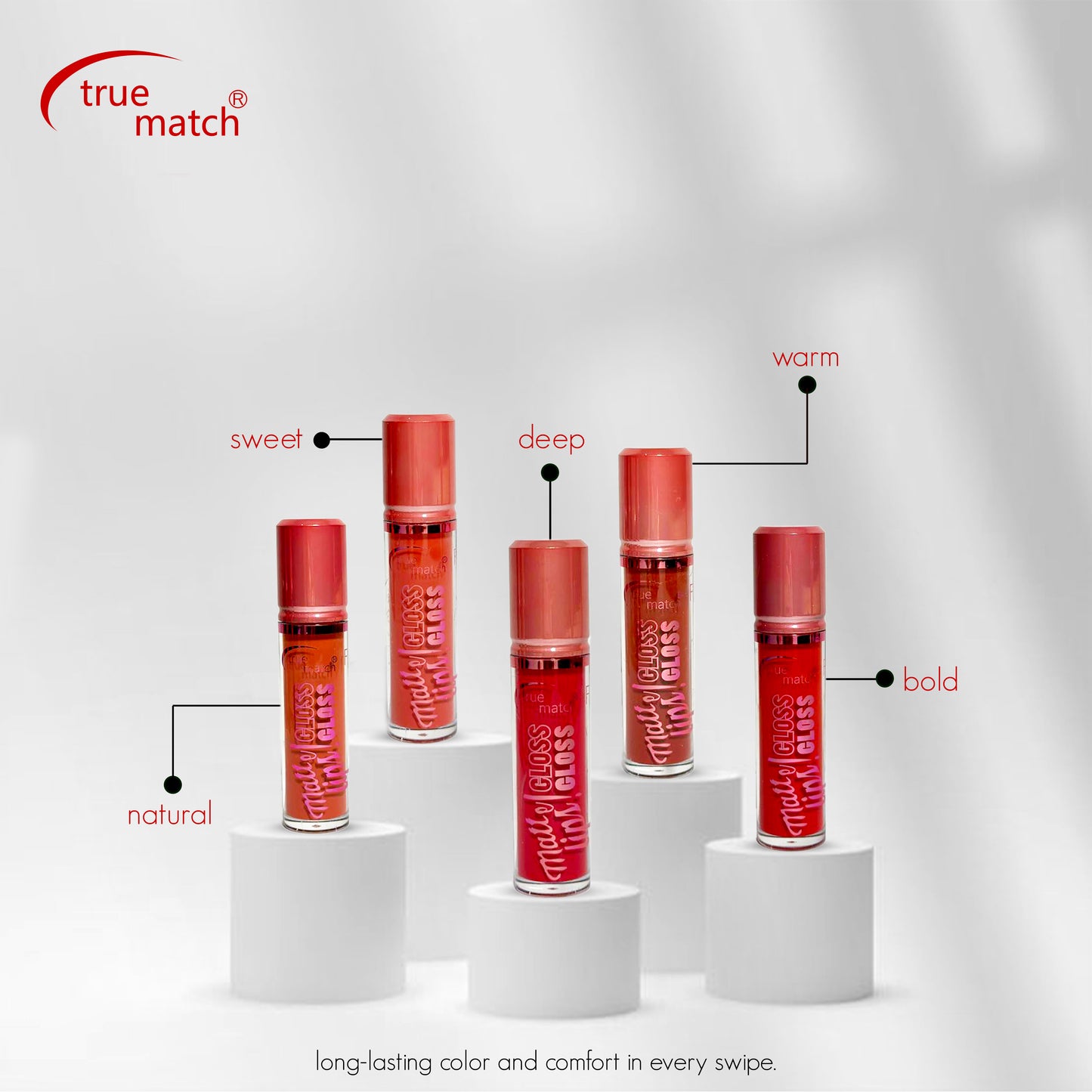 True Match Lipgloss pack of 6