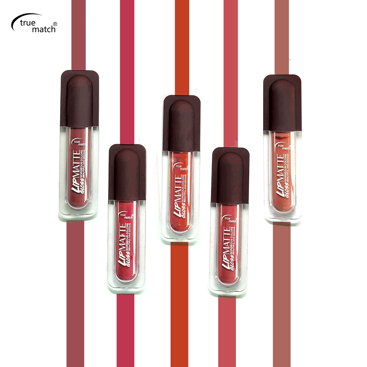 True Match Shinny Lip gloss Pack of 6